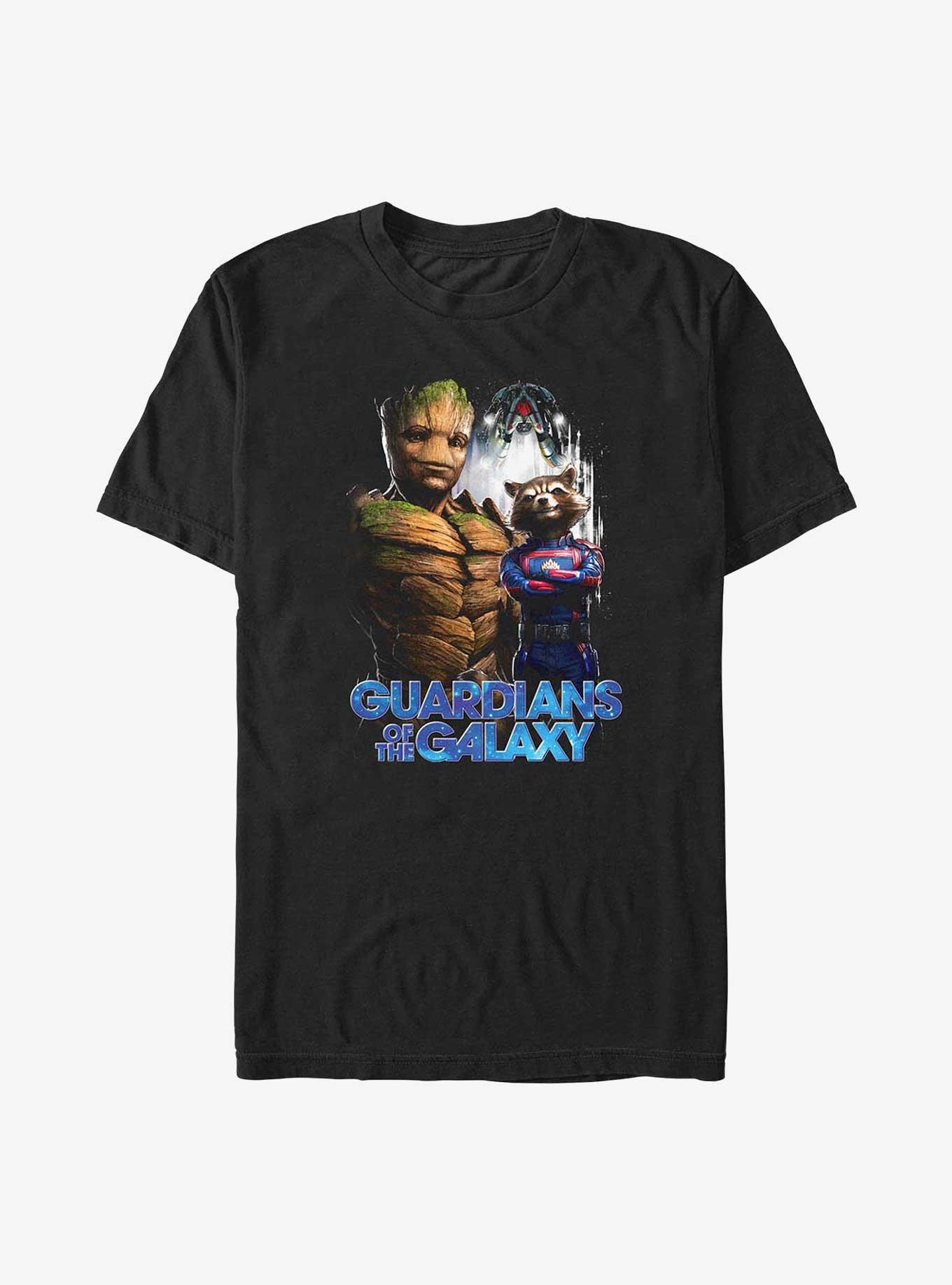 Marvel Guardians of the Galaxy Vol. 3 Oh Yeah Big & Tall T-Shirt, BLACK, hi-res