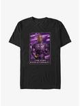 Marvel Guardians of the Galaxy Vol. 3 High Evolutionary Poster Big & Tall T-Shirt, BLACK, hi-res