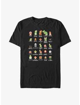 Nintendo Pixel Cast Big & Tall T-Shirt, , hi-res