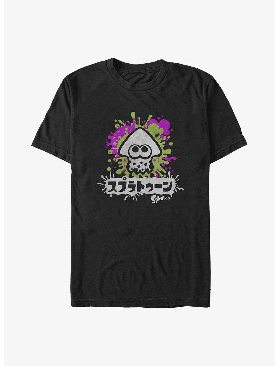 Nintendo Splatoon Inkling Big & Tall T-Shirt, BLACK, hi-res