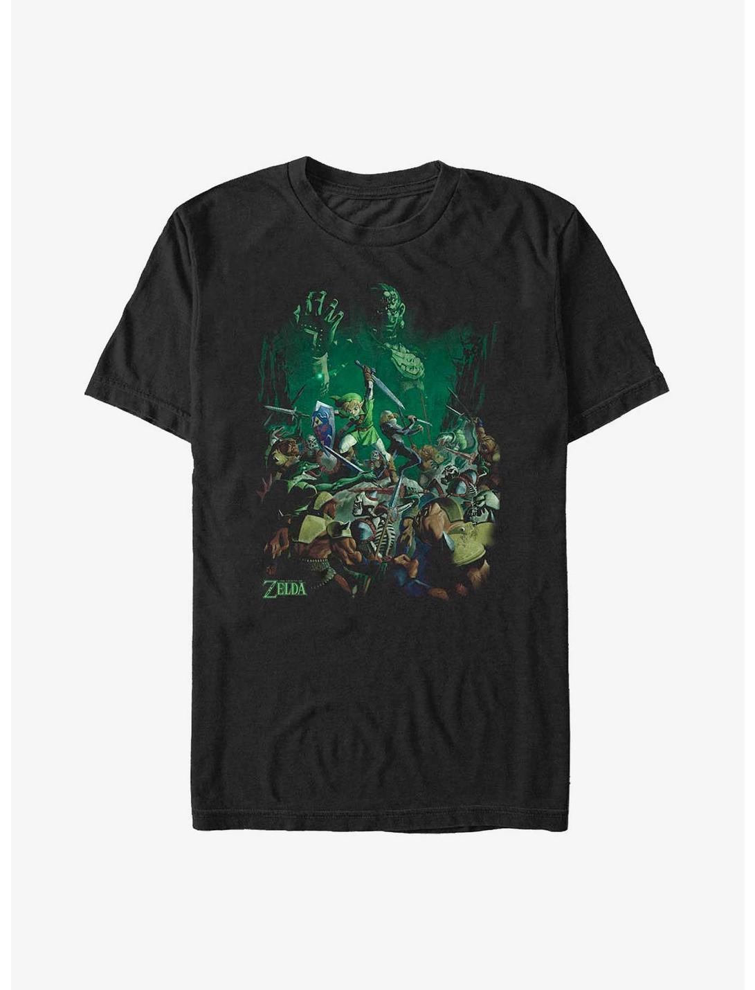 The Legend of Zelda Ganondorf's Hyrule Big & Tall T-Shirt, BLACK, hi-res
