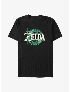The Legend of Zelda Tears of the Kingdom Logo Big & Tall T-Shirt, , hi-res