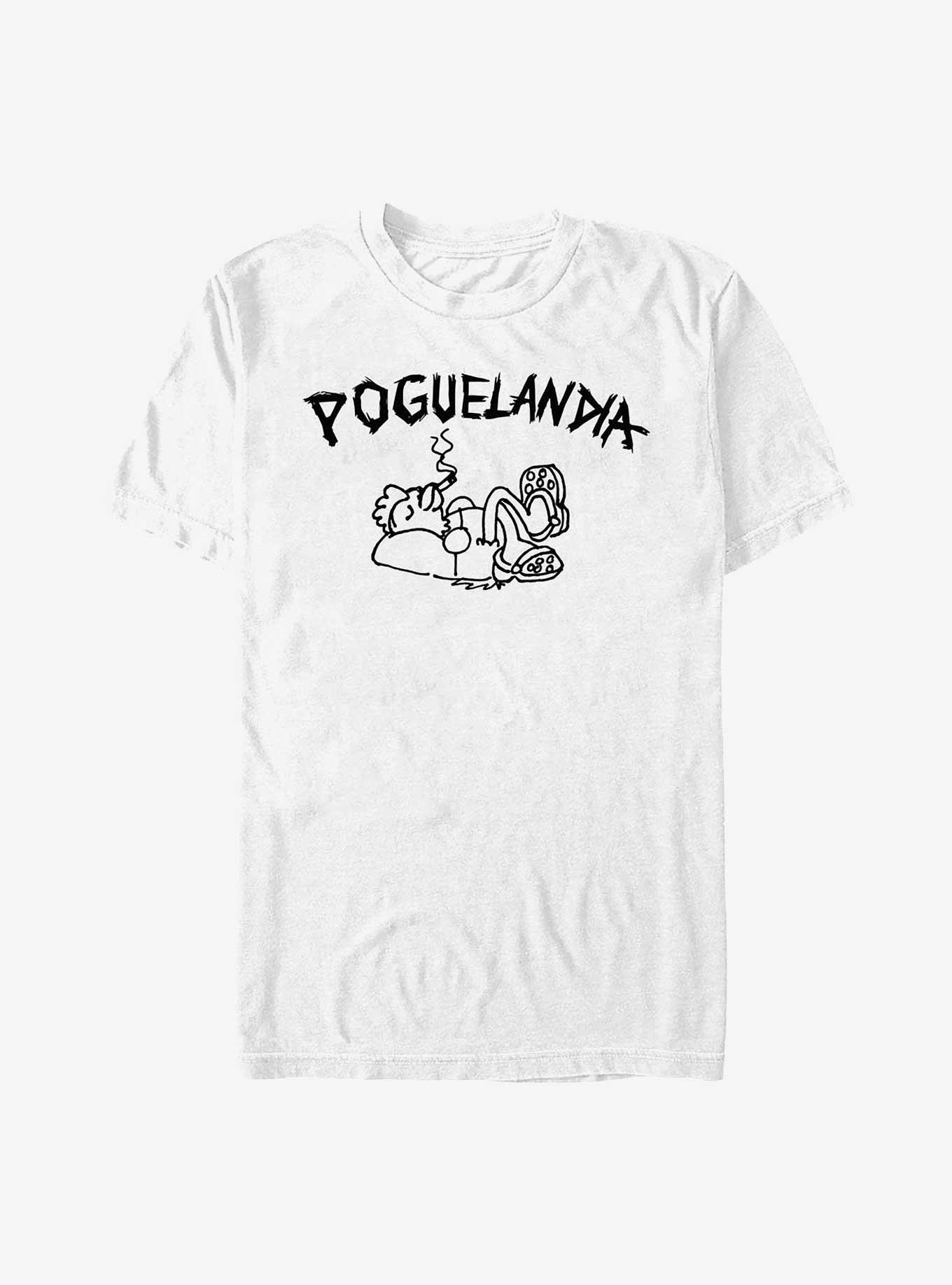 Outer Banks Poguelandia Life Big & Tall T-Shirt, WHITE, hi-res