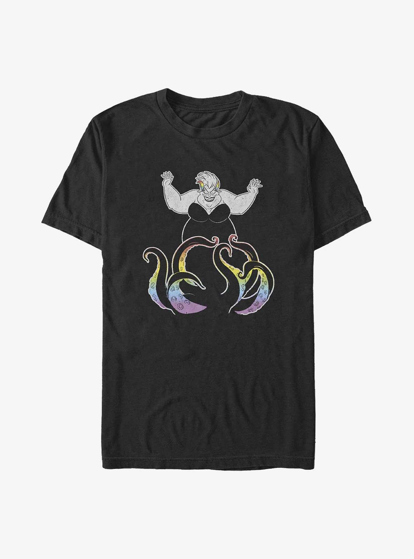 Disney The Little Mermaid Ursula Rainbow Tentacles Big & Tall T-Shirt, , hi-res