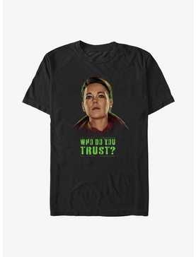 Marvel Secret Invasion Special Agent Sonya Falsworth Who Do You Trust Poster Big & Tall T-Shirt, , hi-res
