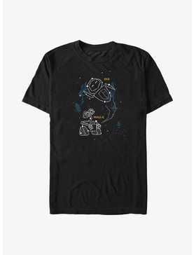 Disney Pixar Wall-E Eve and Wall-E Constellations Big & Tall T-Shirt, , hi-res