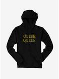 Pride Queer Queen Sparkle Hoodie, BLACK, hi-res
