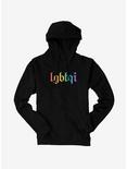 Pride LGBTQI Rainbow Hoodie, BLACK, hi-res