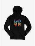 Pride Love Rainbow Hoodie, BLACK, hi-res