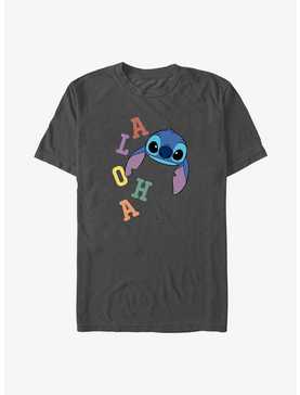 Disney Lilo & Stitch Aloha Colorful Letters T-Shirt, , hi-res