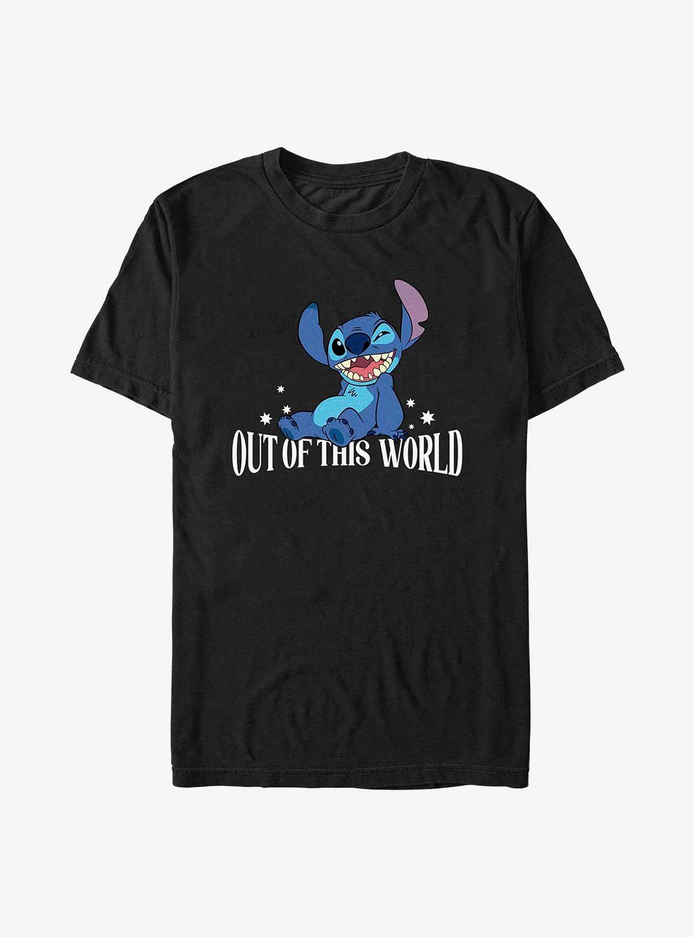 Disney Lilo & Stitch Out Of This World T-Shirt, BLACK, hi-res