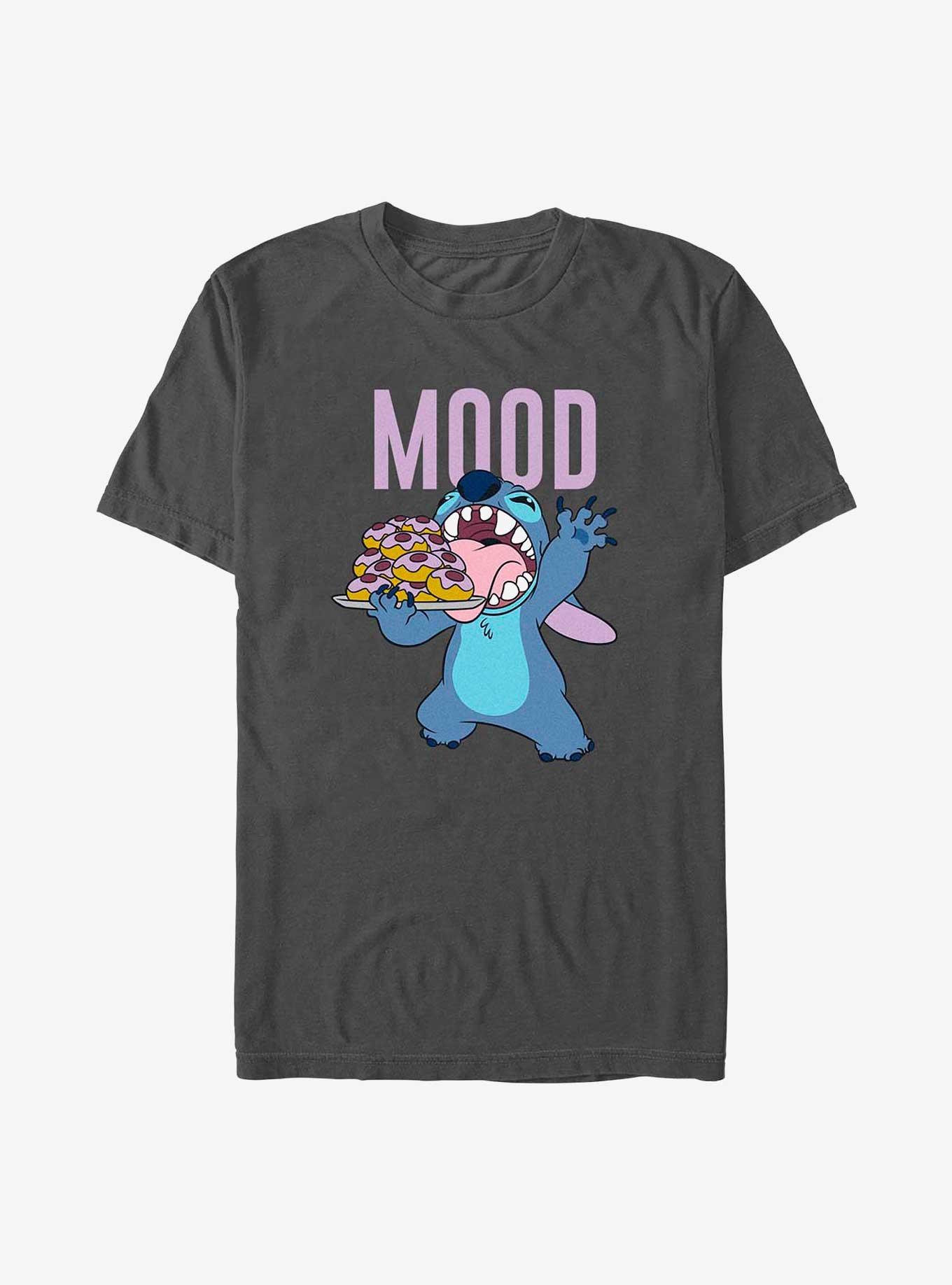 Disney Lilo & Stitch Sweet Tooth Mood T-Shirt, CHARCOAL, hi-res