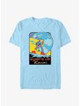 Disney Lilo & Stitch Surfs Up Kauai Stitch T-Shirt, LT BLUE, hi-res