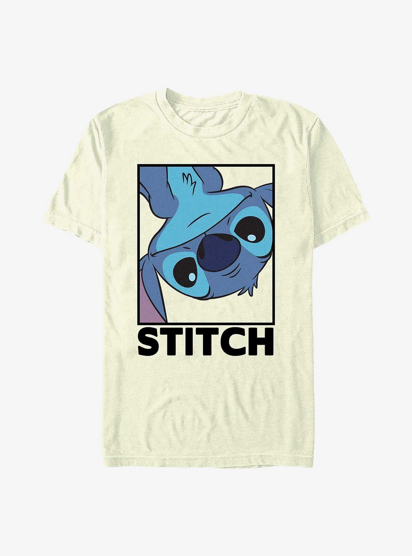 Disney Lilo & Stitch Peekaboo Stitch T-Shirt - BEIGETAN | BoxLunch