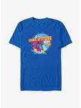 Disney Lilo & Stitch Cosmic Attitude Stitch T-Shirt, ROYAL, hi-res