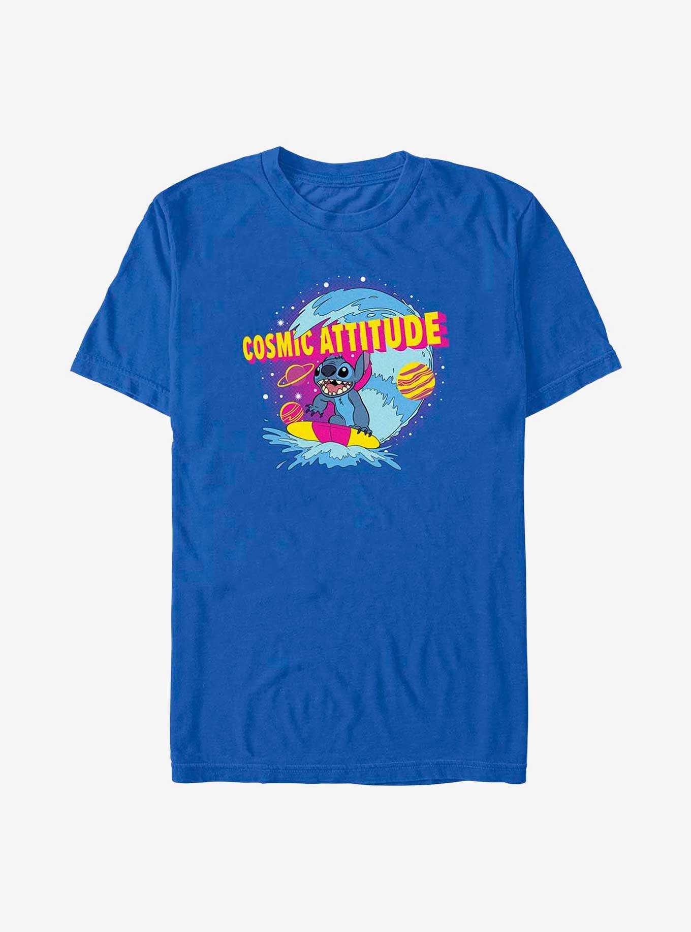Disney Lilo & Stitch Cosmic Attitude Stitch T-Shirt, , hi-res