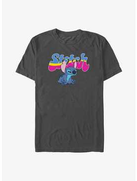 Disney Lilo & Stitch Retro Font Stitch T-Shirt, , hi-res