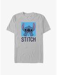 Disney Lilo & Stitch Bashful Box Stitch  T-Shirt, SILVER, hi-res