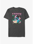 Disney Lilo & Stitch Aloha Stitch T-Shirt, CHARCOAL, hi-res