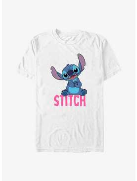 Disney Lilo & Stitch Sitting Name Stitch T-Shirt, , hi-res