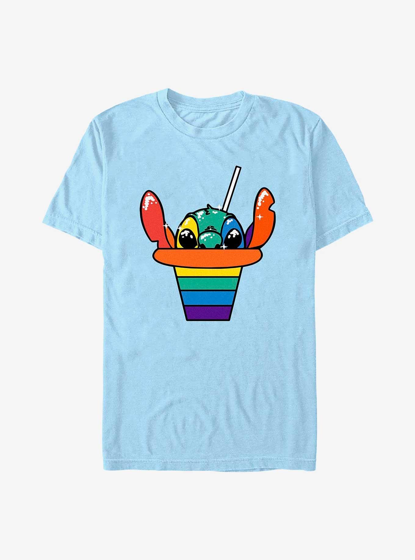 Disney Lilo & Stitch Rainbow Shaved Ice Stitch T-Shirt, , hi-res