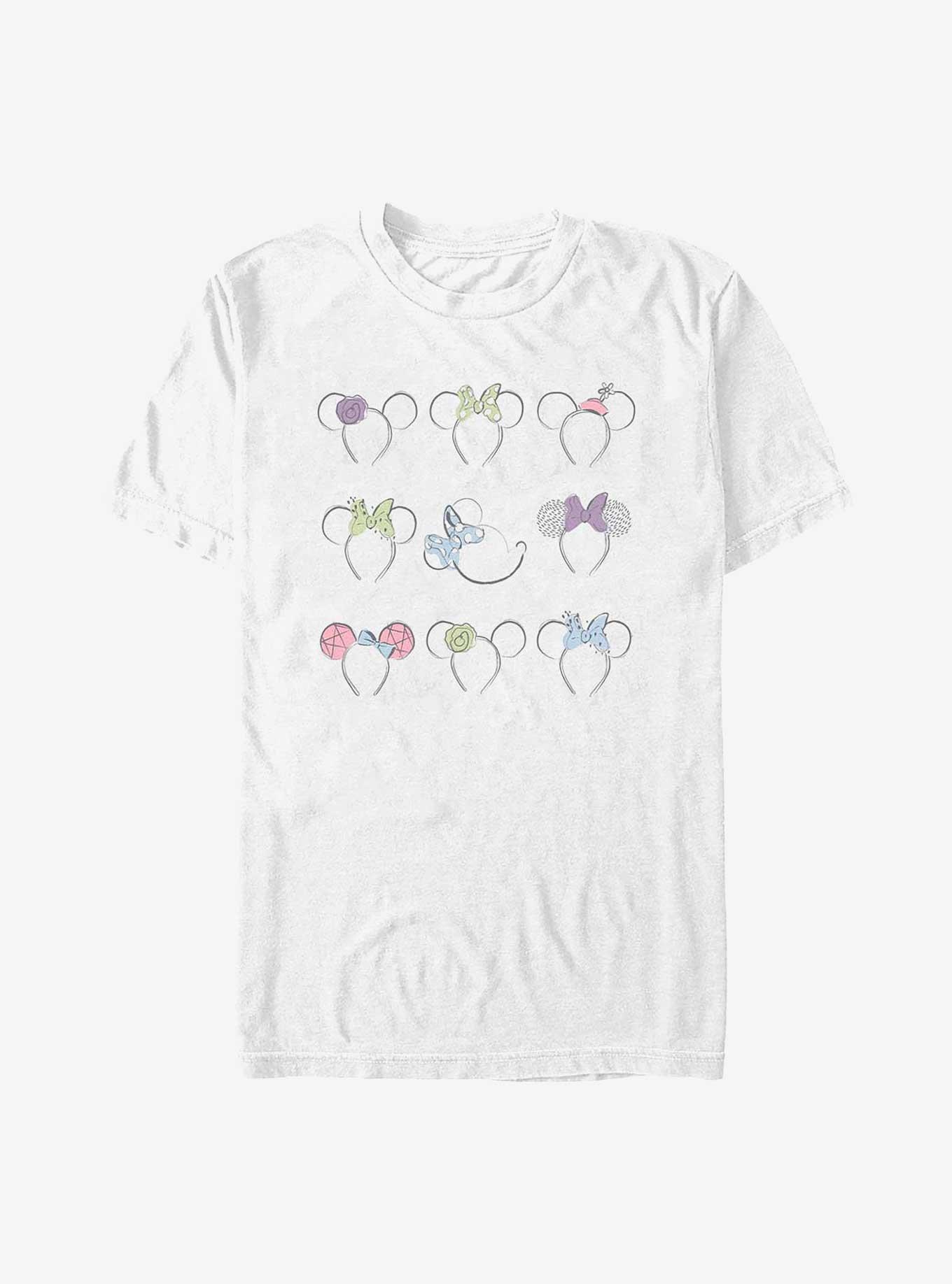 Disney Minnie Mouse Ears Grid T-Shirt, , hi-res