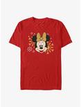 Disney Minnie Mouse Holiday Icon T-Shirt, RED, hi-res