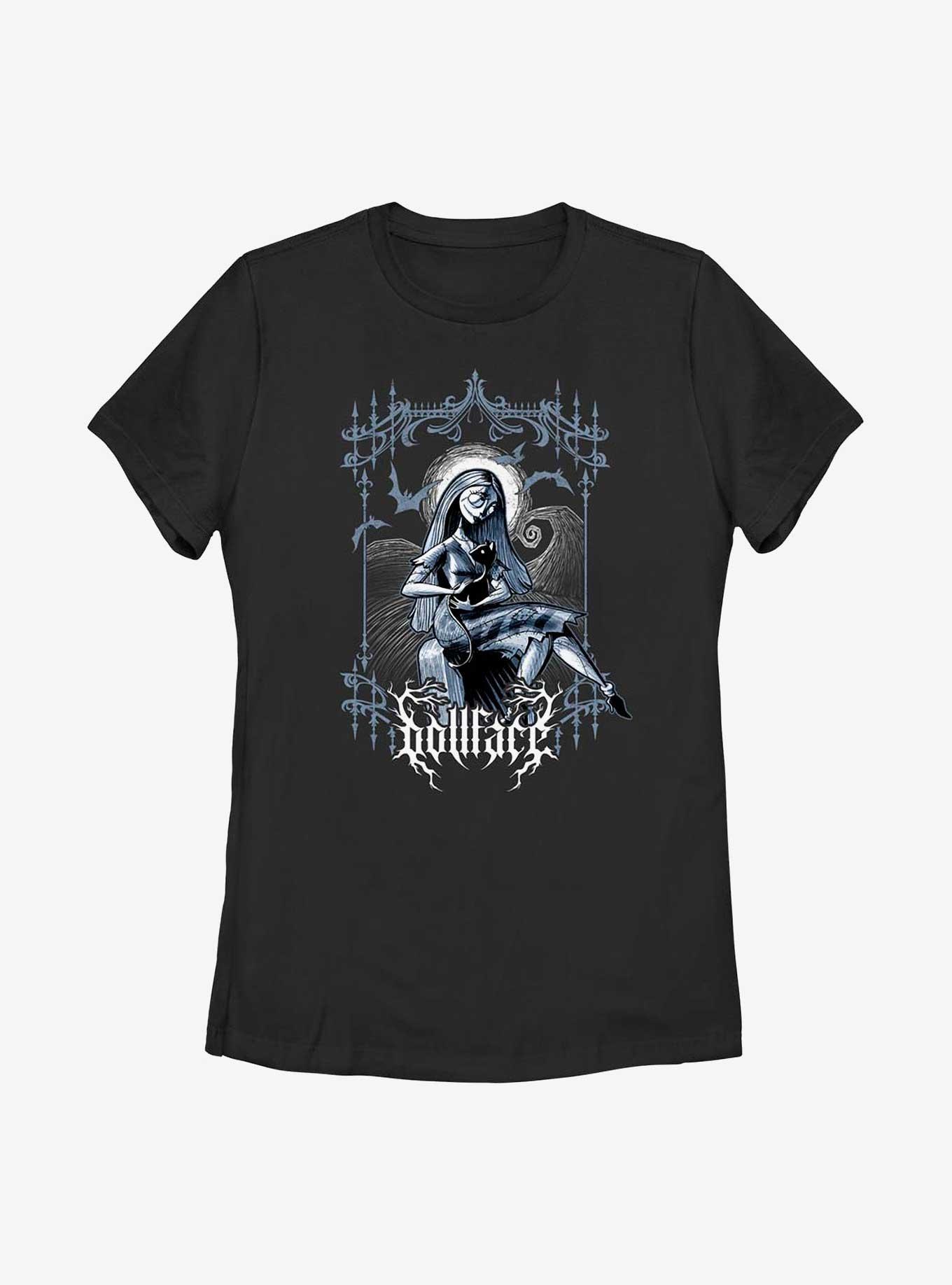 Disney The Nightmare Before Christmas Sally Dollface Goth Womens T-Shirt, , hi-res