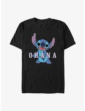 Disney Lilo & Stitch Ohana Portrait Stitch T-Shirt, , hi-res