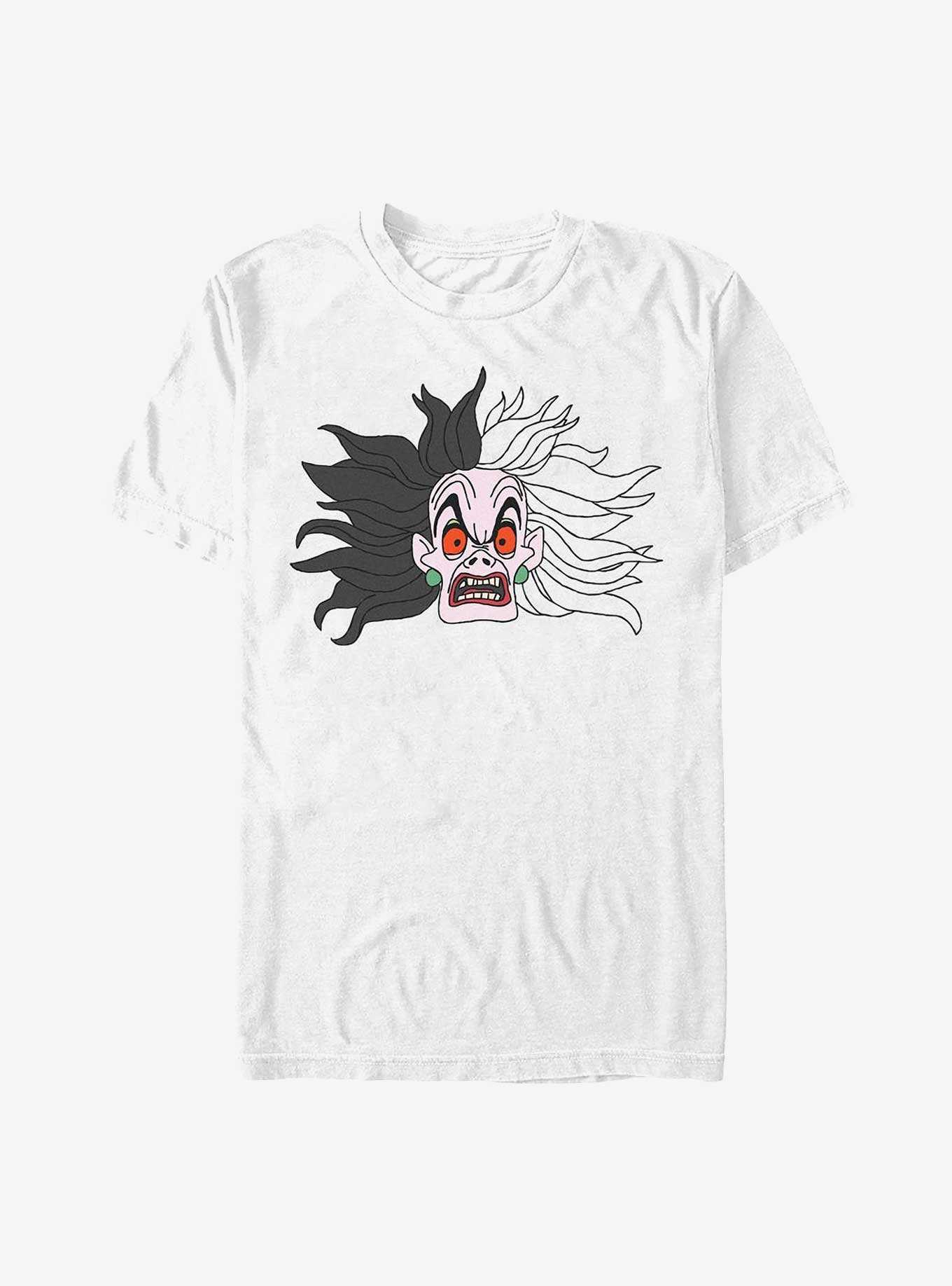Disney 101 Dalmatians Cruella Face T-Shirt, , hi-res