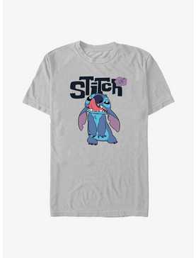 Disney Lilo & Stitch Silly Face Flower Stitch T-Shirt, , hi-res