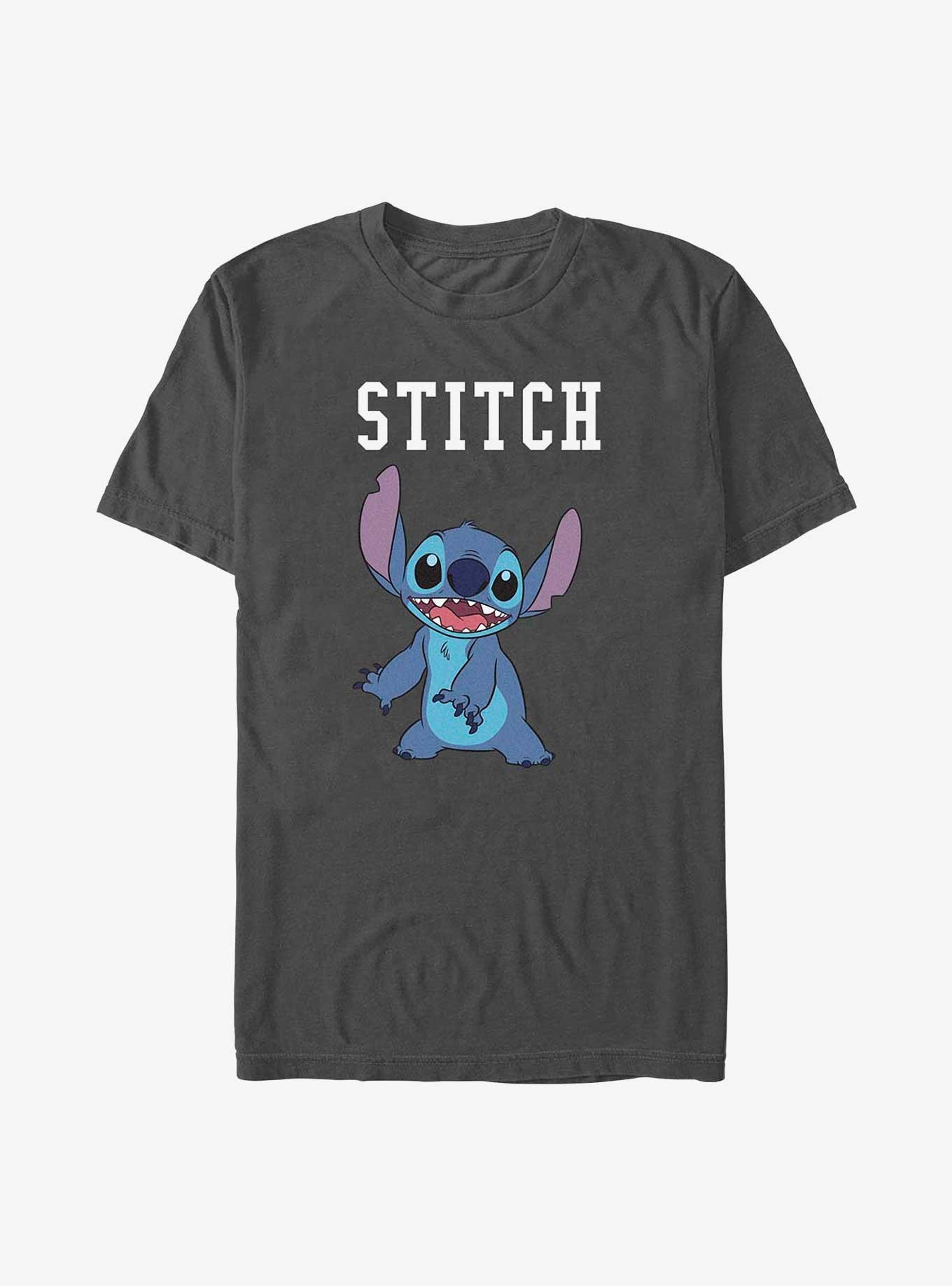 Disney Lilo & Stitch Cool Dude Stitch T-Shirt, CHARCOAL, hi-res