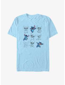 Disney Lilo & Stitch Multi Poses Stitch T-Shirt, , hi-res