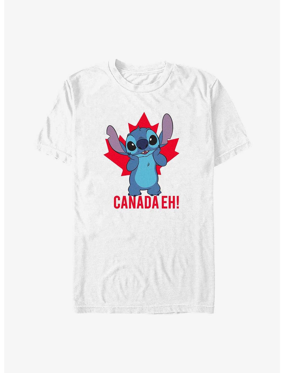 Disney Lilo & Stitch Canada Eh Stitch T-Shirt, WHITE, hi-res