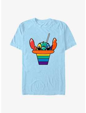 Disney Lilo & Stitch Rainbow Shaved Ice Stitch T-Shirt, , hi-res