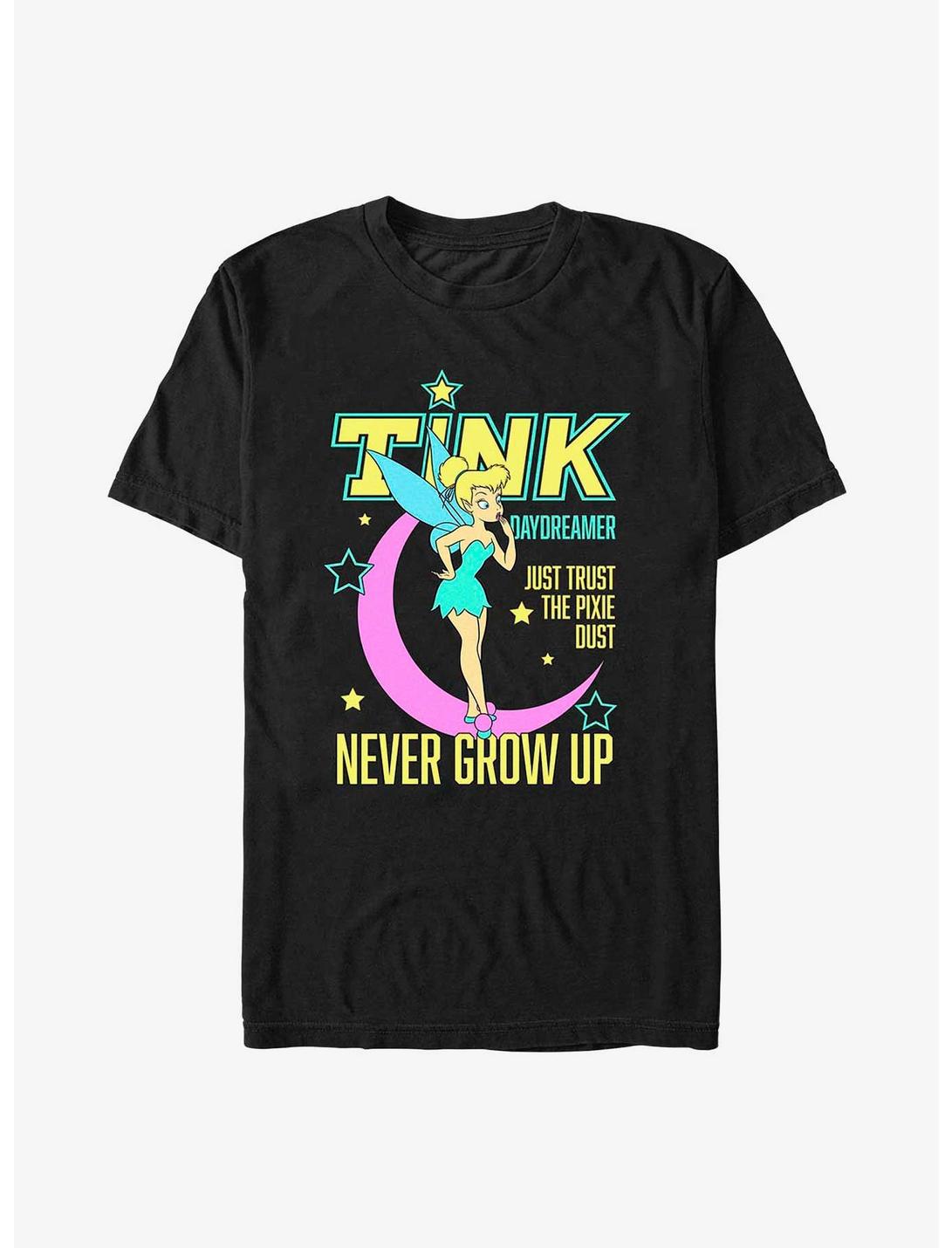 Disney Tinker Bell Daydreamer Cover T-Shirt, BLACK, hi-res