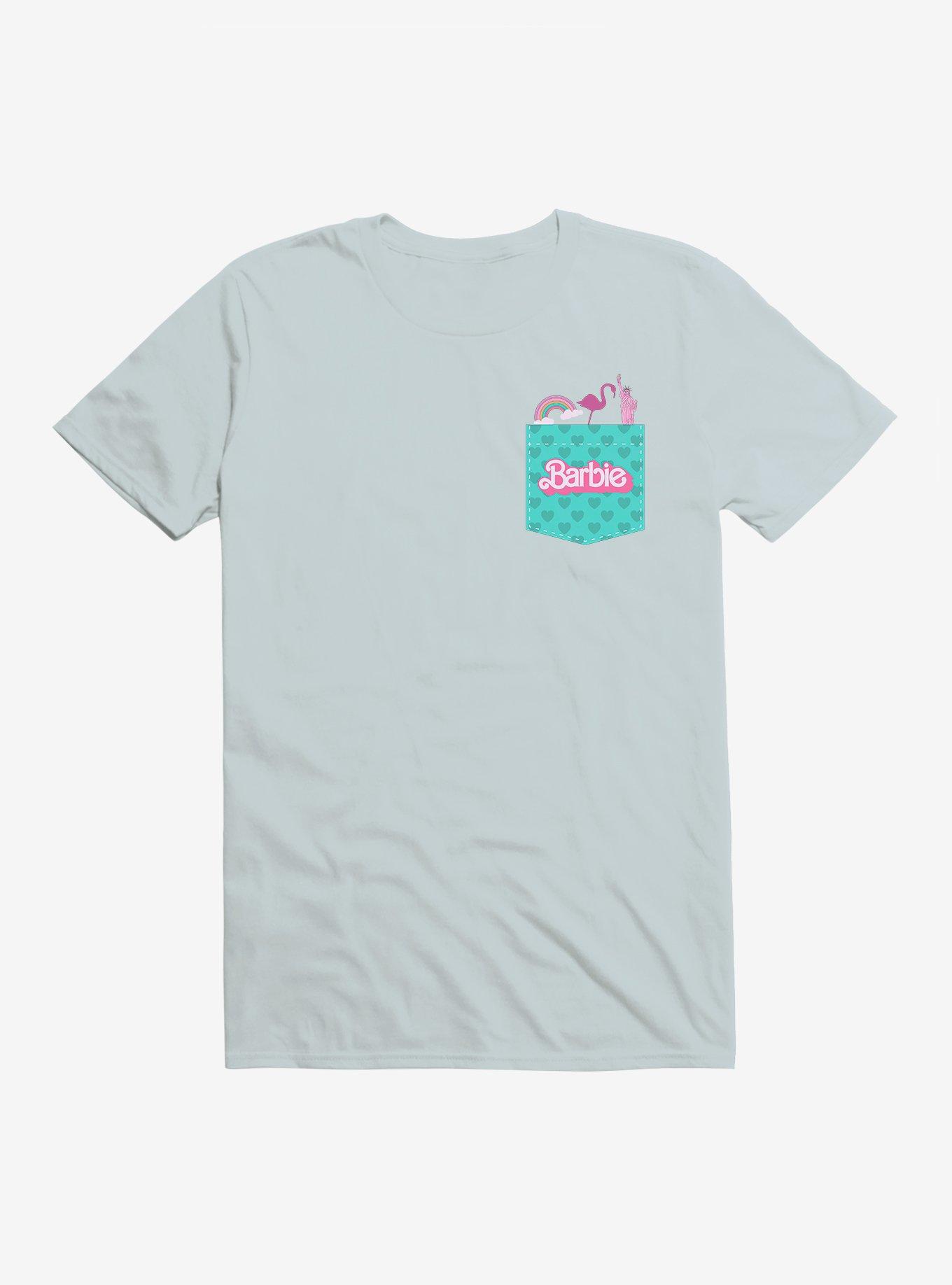 Barbie The Movie Pocket Graphic T-Shirt, LIGHT BLUE, hi-res
