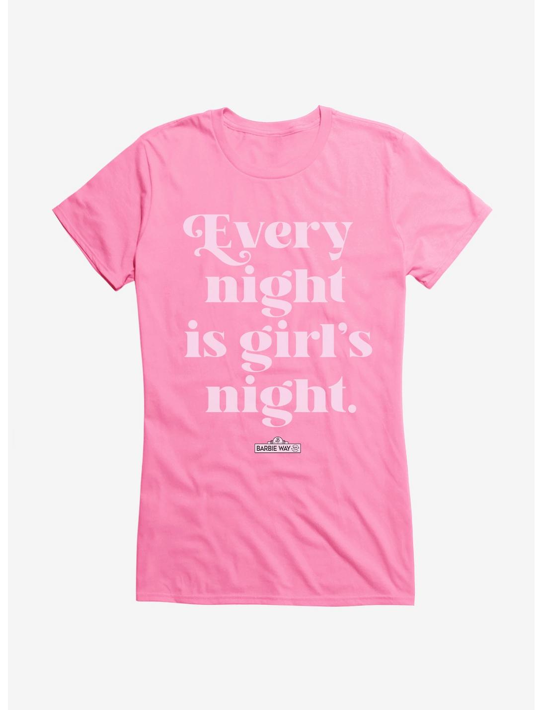 Barbie The Movie Girls Night Girls T-Shirt, CHARITY PINK, hi-res