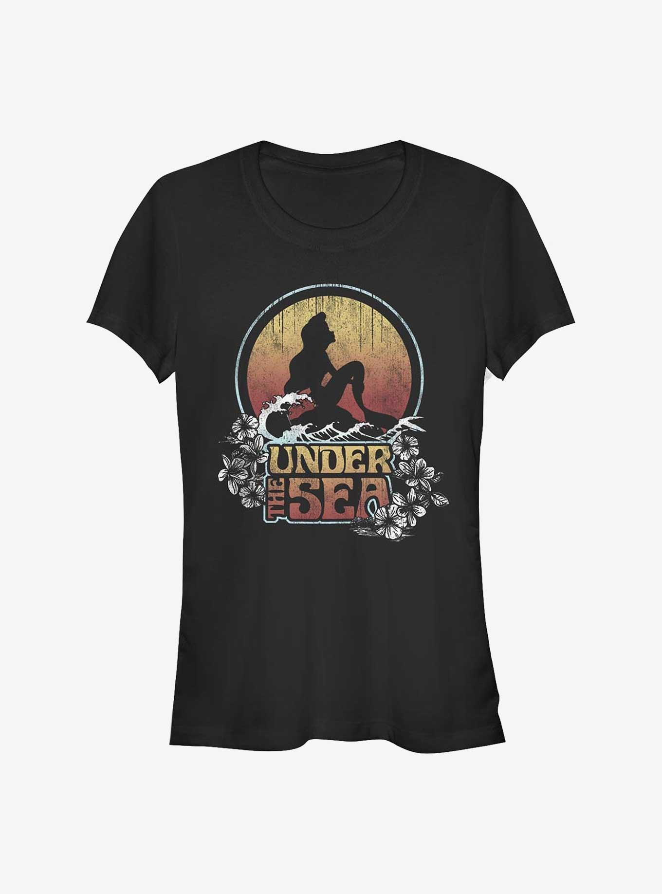 Disney The Little Mermaid Under The Sunset Girls T-Shirt, , hi-res