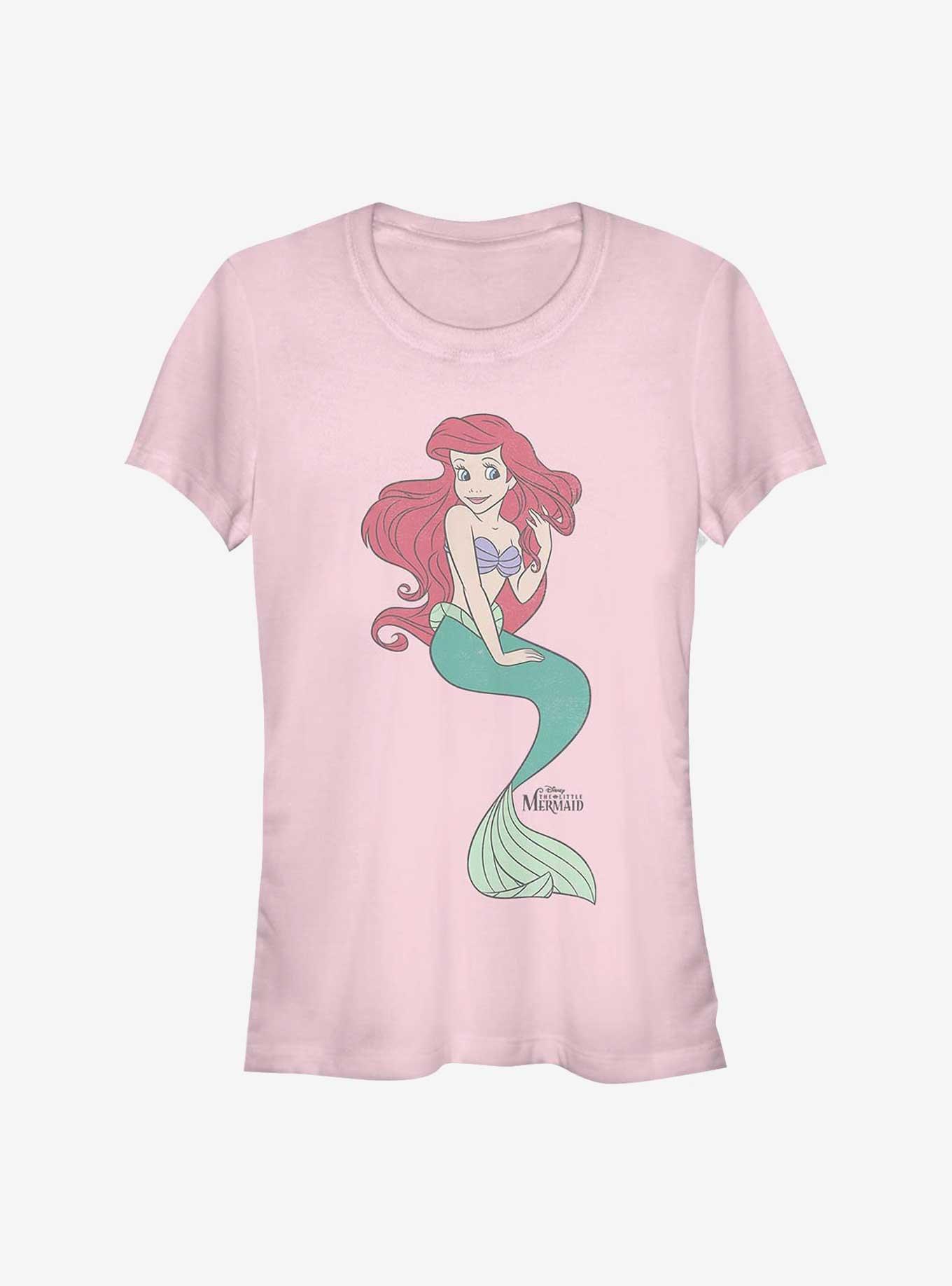 Disney The Little Mermaid Ariel Big Vintage Girls T-Shirt, , hi-res
