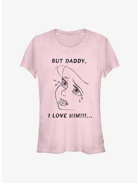 Disney The Little Mermaid Ariel But Daddy I Love Him Girls T-Shirt, , hi-res