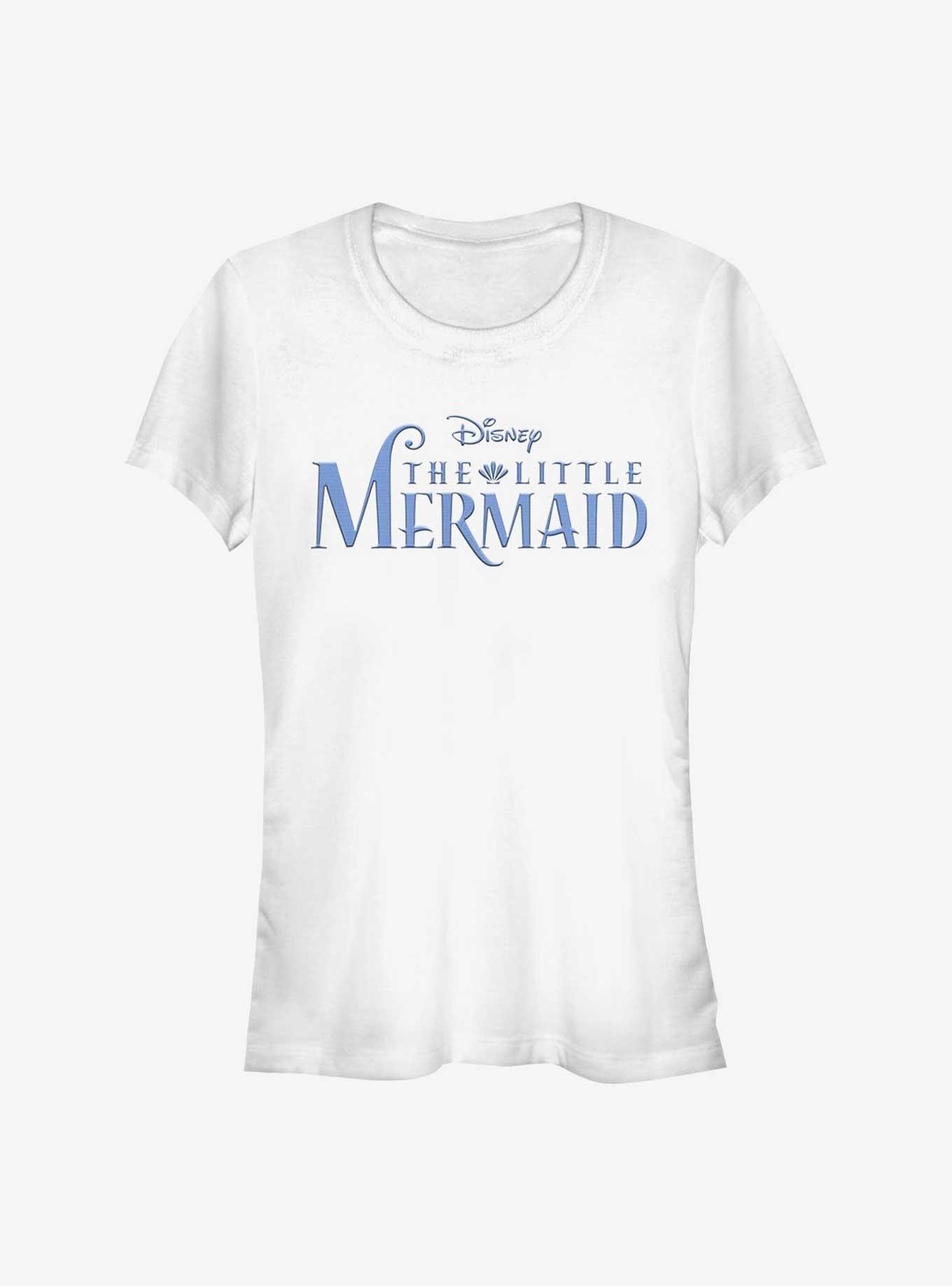 Disney The Little Mermaid Title Logo Girls T-Shirt, , hi-res