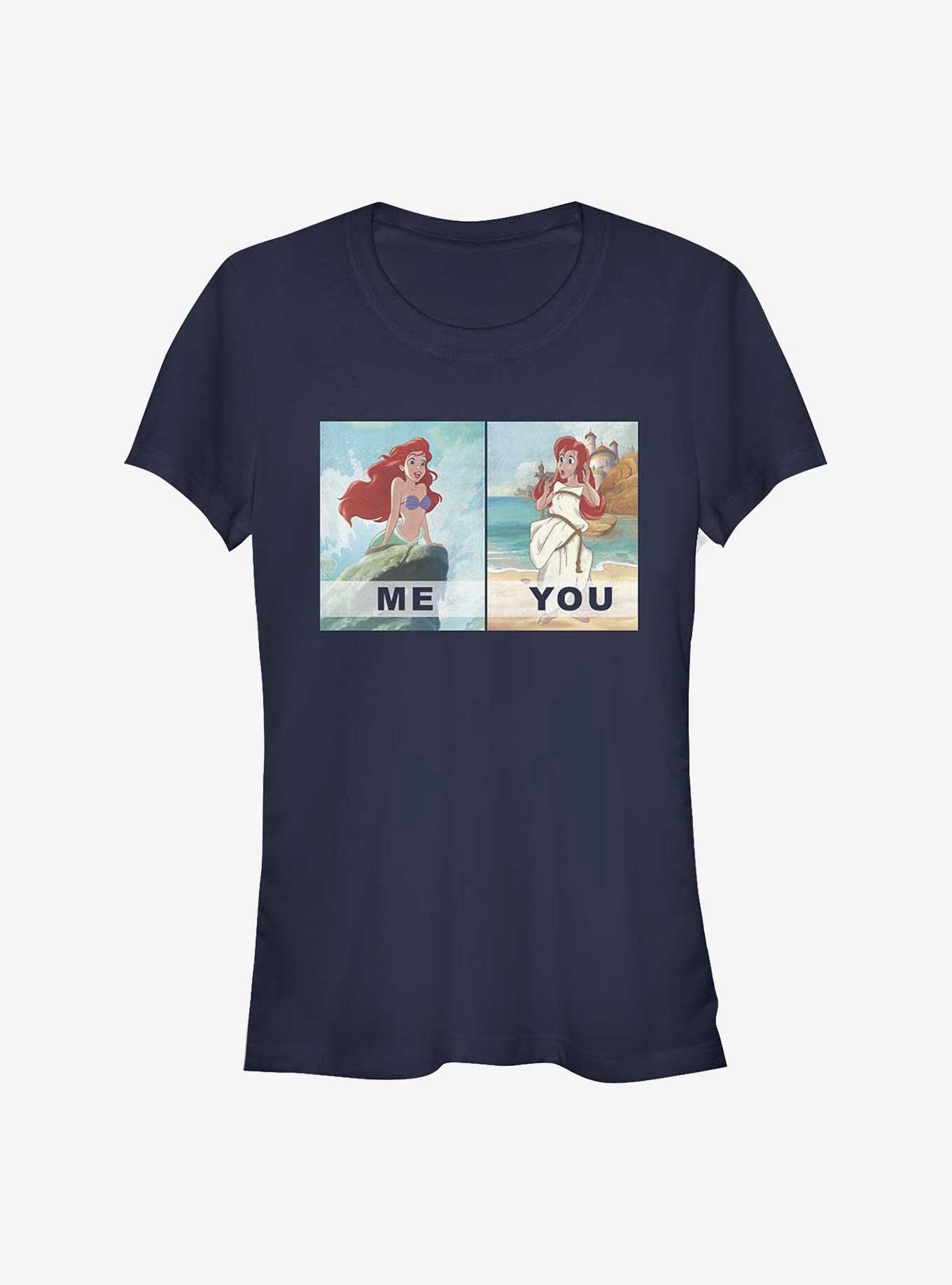Disney The Little Mermaid Me vs. You Girls T-Shirt, , hi-res