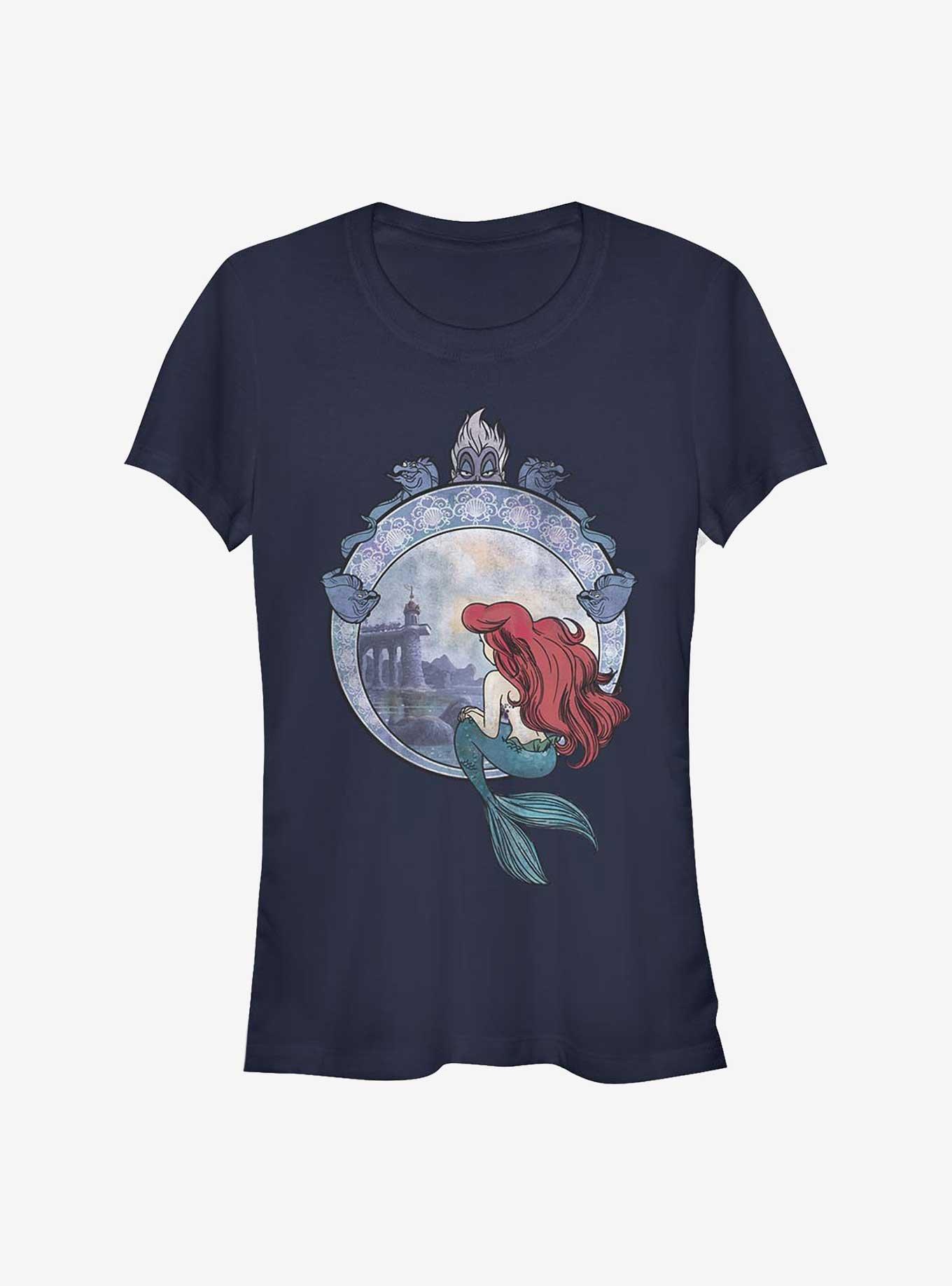 Disney The Little Mermaid Ariel Dreaming Of Your World Girls T-Shirt, , hi-res