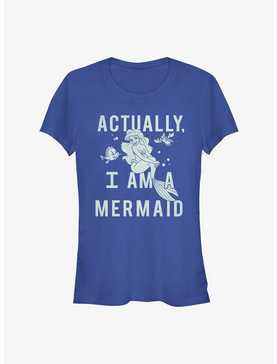 Disney The Little Mermaid Actually A Mermaid Girls T-Shirt, , hi-res