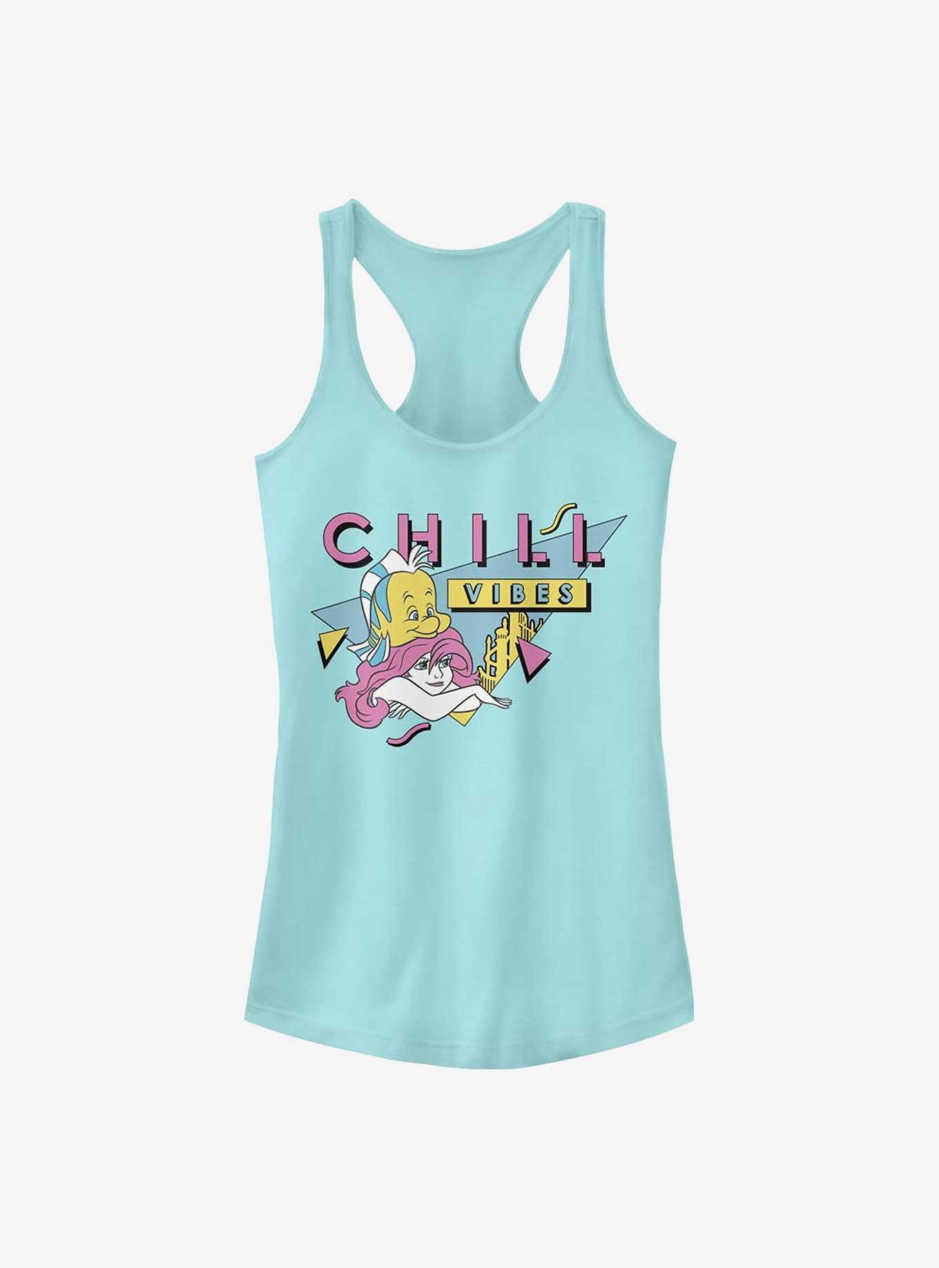 Disney The Little Mermaid 90's Ariel Chill Vibes Girls Tank