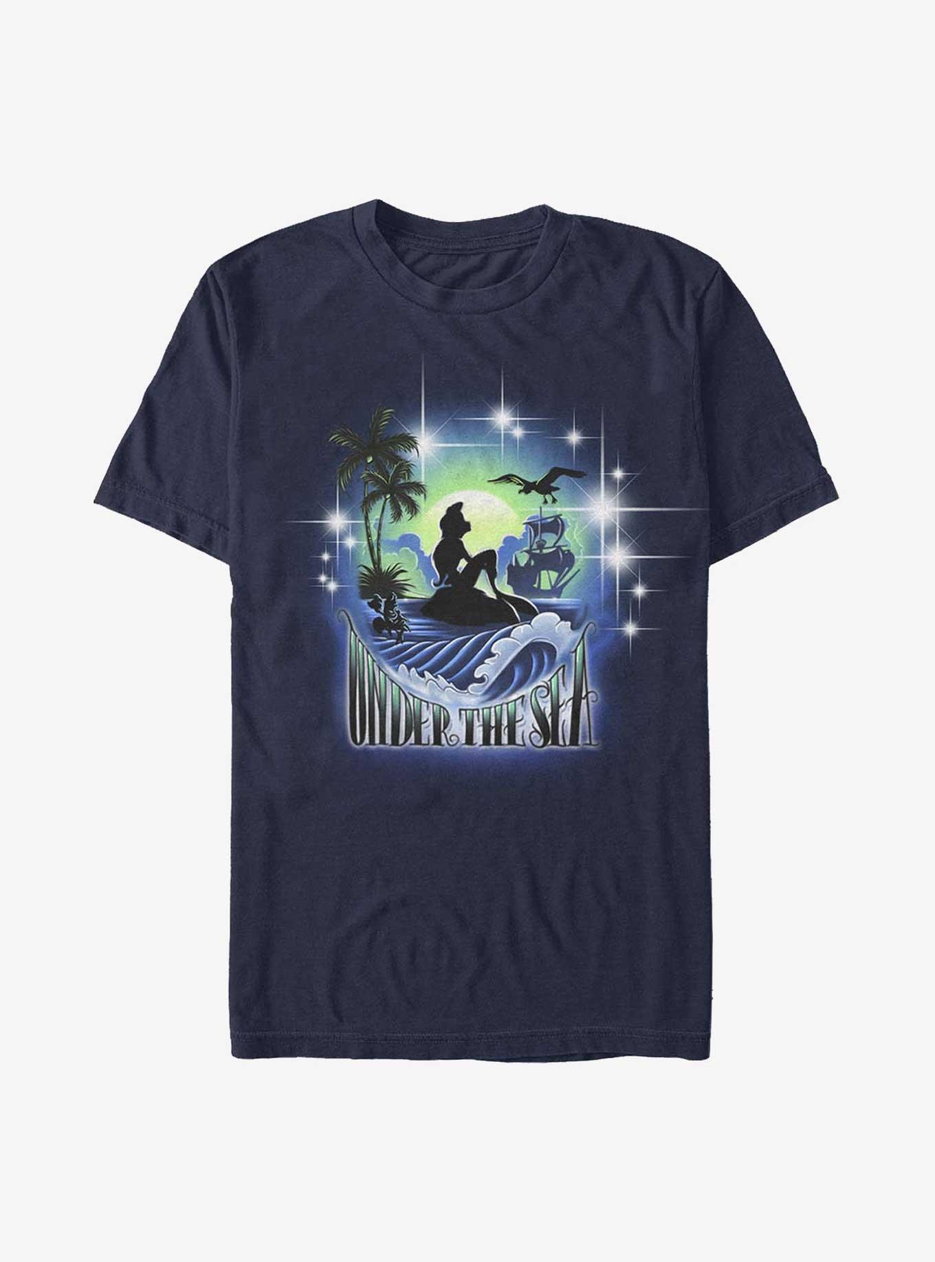 Disney The Little Mermaid Under The Sea Moonlight T-Shirt