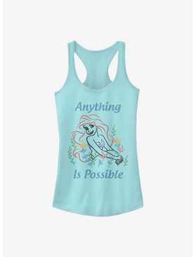 Disney The Little Mermaid Anything Is Possible Girls Tank, , hi-res