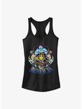 Disney The Little Mermaid Ursula Witch Of The Sea Girls Tank, BLACK, hi-res