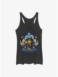 Disney The Little Mermaid Ursula Witch Of The Sea Girls Tank, BLK HTR, hi-res